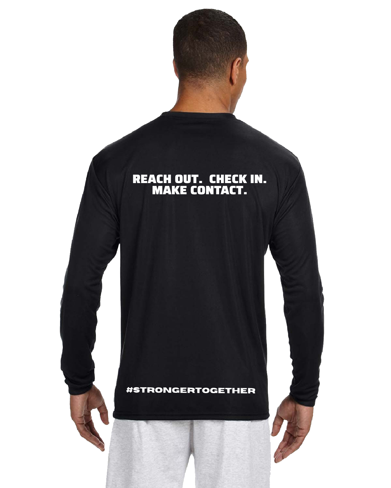 Black Long Sleeve Performance T-Shirt