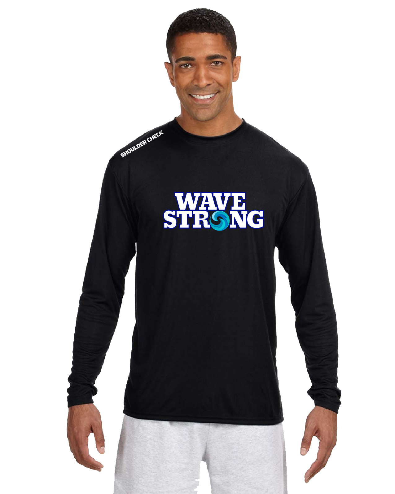 Black Long Sleeve Performance T-Shirt