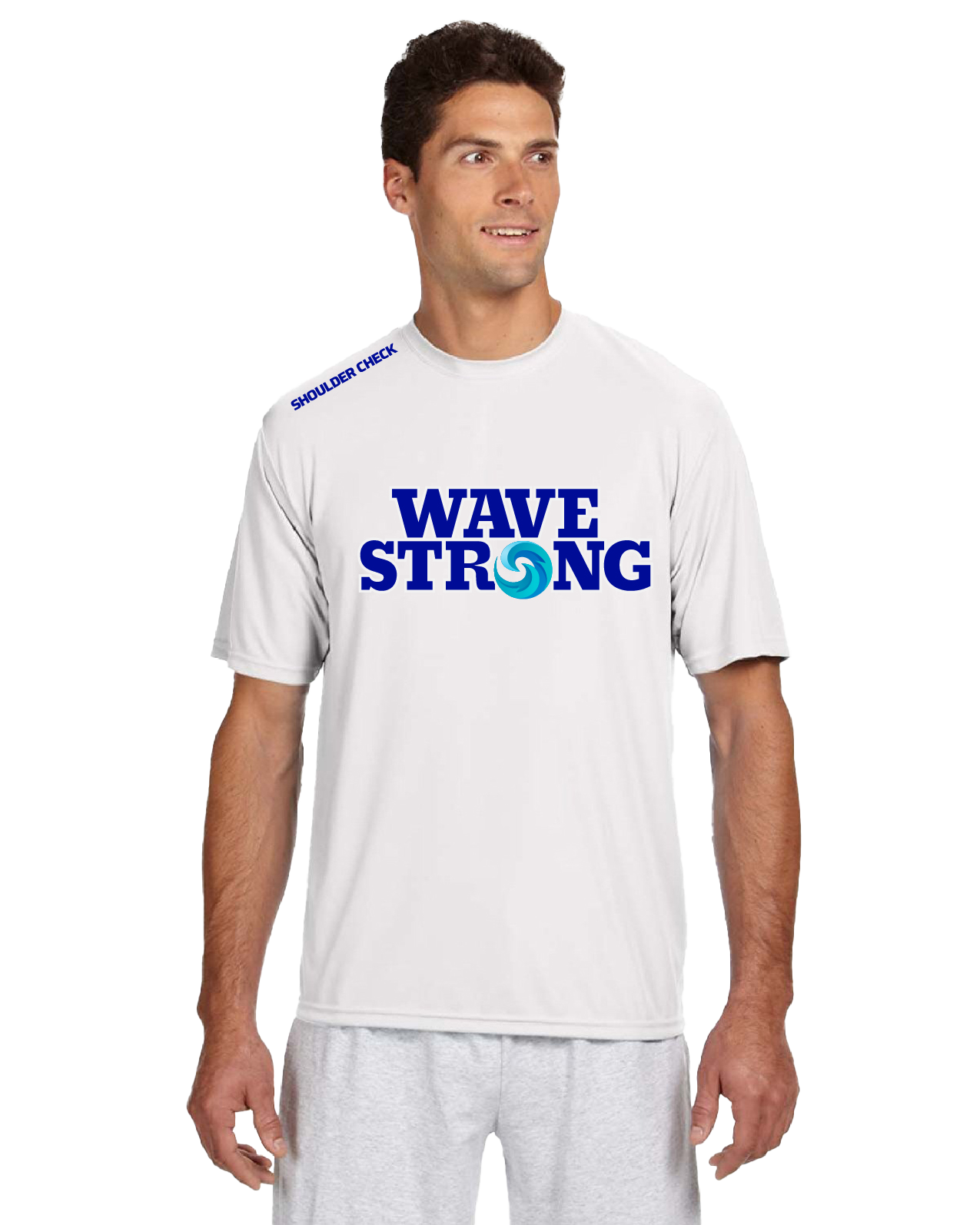 White Short Sleeve Performance T-Shirt