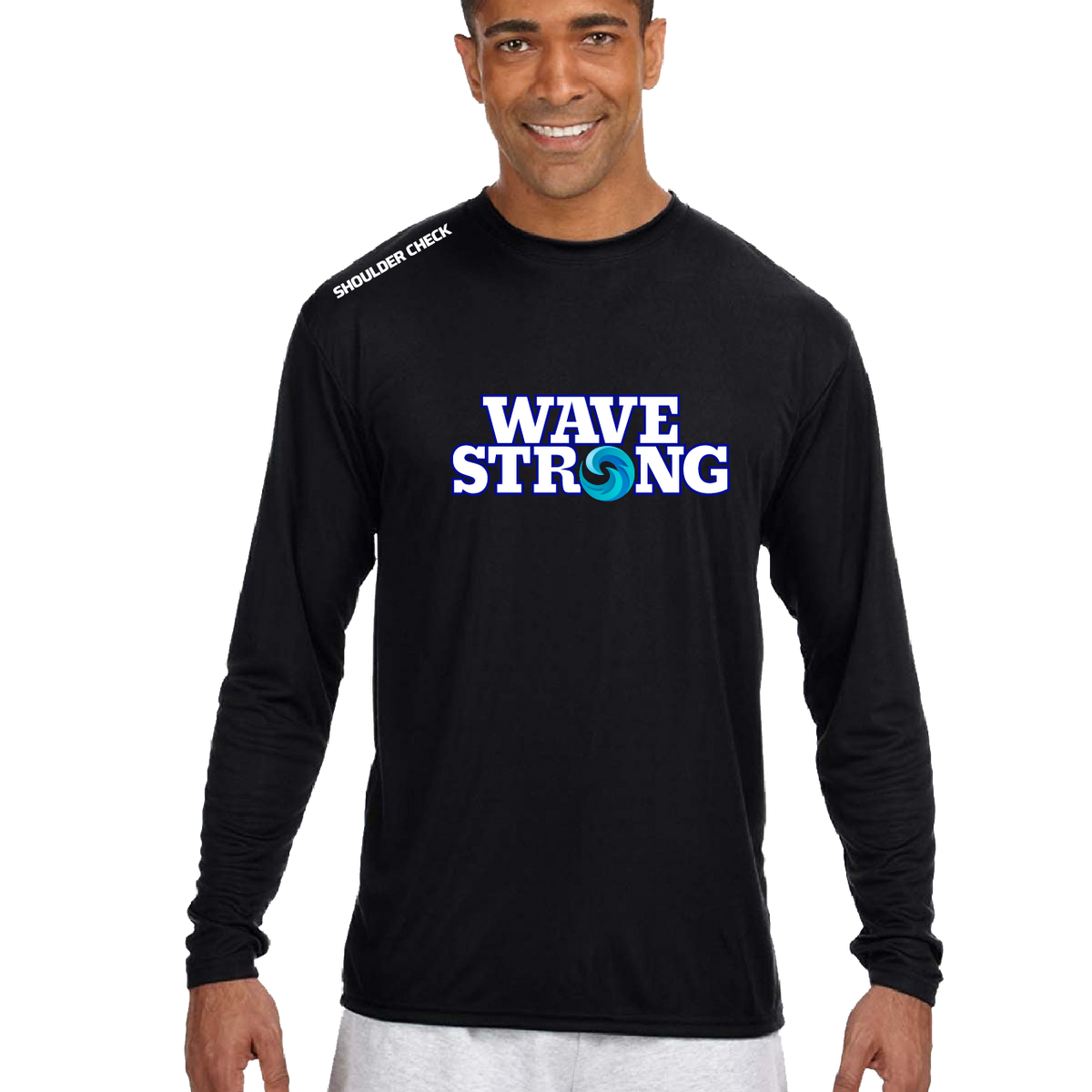 Black Long Sleeve Performance T-Shirt